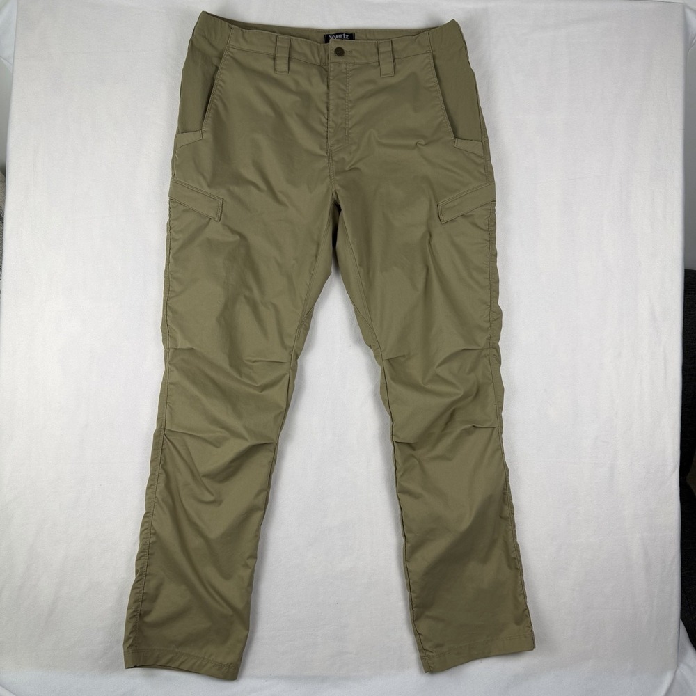 Vertx Pants Mens 38x34 Desert Tan LT Cargo Tactical Workwear Ripstop Outdoor